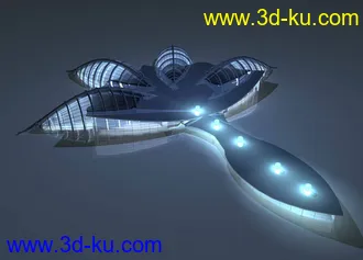 3D打印模型科技场景maya文件带材质的图片