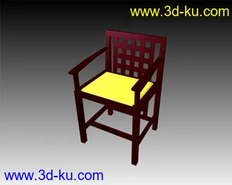 3D打印模型椅子的图片