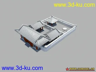 3D打印模型庭院的图片