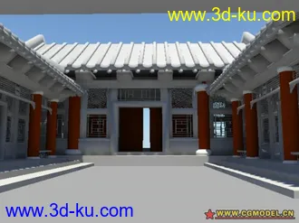 3D打印模型庭院的图片