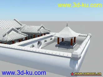 3D打印模型庭院的图片