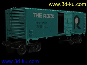 3D打印模型火车车厢的图片