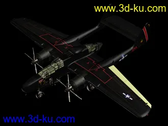 3D打印模型战斗机的图片