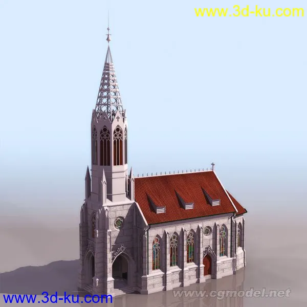 宗教建筑（基督教的经典建筑 ）模型的图片1