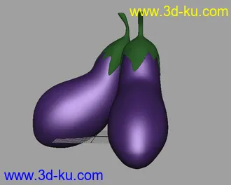 3D打印模型茄子的图片