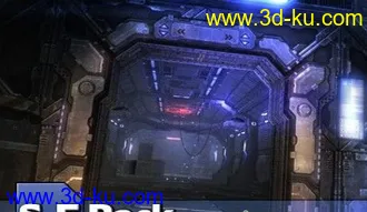 unity3D 次世代超酷太空场景 科幻模型材质包 S-F Pack的图片