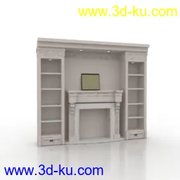 26个壁炉模型的图片
