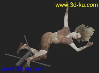 3D打印模型一个死了的女人~的图片