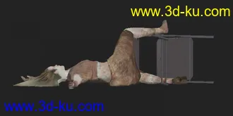 3D打印模型一个死了的女人~的图片