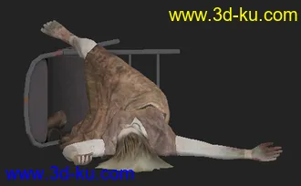 3D打印模型一个死了的女人~的图片