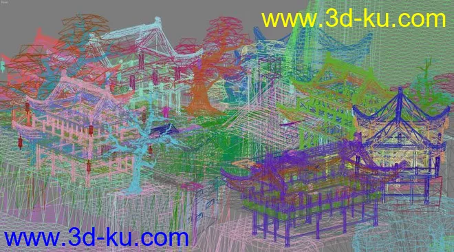 斗战神场景之一整理模型的图片2