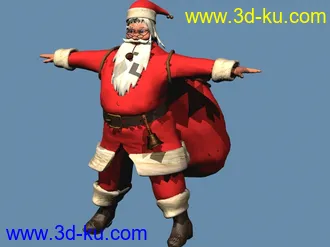 3D打印模型圣诞老人的图片