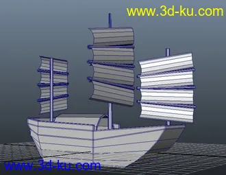 3D打印模型船的图片