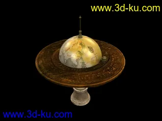 3D打印模型罗盘，地球仪的图片