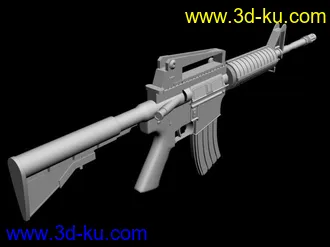 3D打印模型m4A1的图片