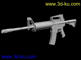 3D打印模型m4A1的图片