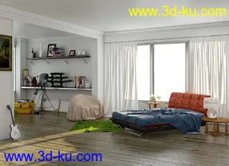 3D打印模型小房间的图片