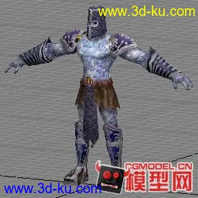 3D打印模型游戏里的人形怪物的图片