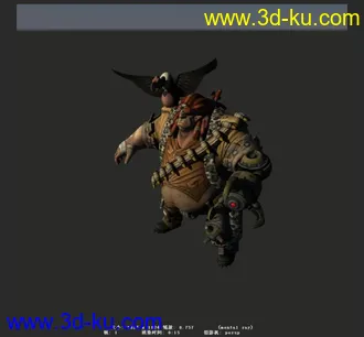 3D打印模型次世代角色 带贴图的图片