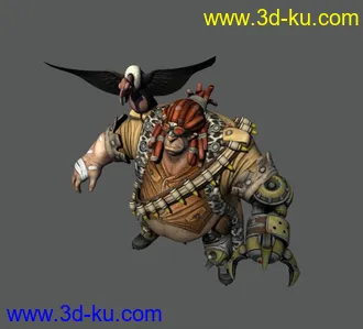 3D打印模型次世代角色 带贴图的图片