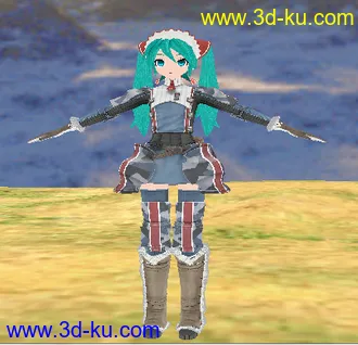 找到的初音模型分享的图片