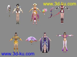 女性模型的图片