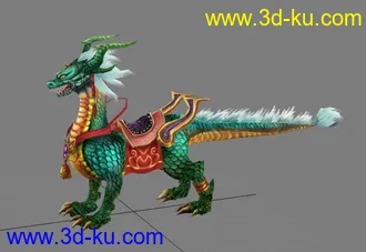 3D打印模型坐骑的图片