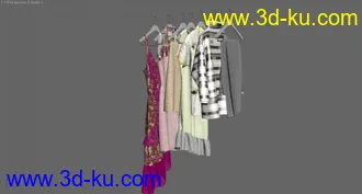 高清衣服模型MAX2010的图片