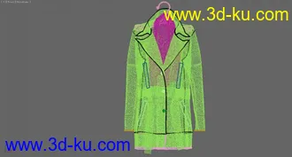 高清衣服模型MAX2010的图片
