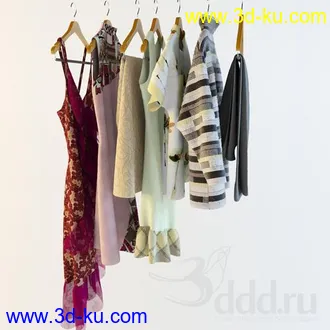 高清衣服模型MAX2010的图片