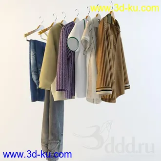高清衣服模型MAX2010的图片