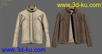 高清衣服模型MAX2010的图片