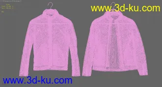 高清衣服模型MAX2010的图片