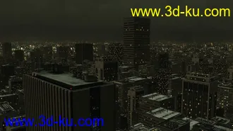 高精度建筑高层模型配楼的图片