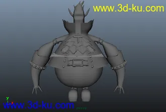 3D打印模型海贼王，王下七武海，莫莉亚的图片