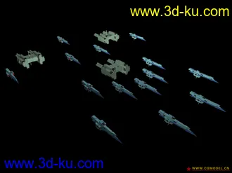 3D打印模型[model][联邦军大气层内空中战舰][算是半简模吧!]的图片