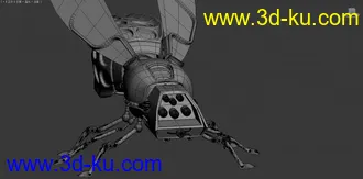 3D打印模型一只机械蜂的图片