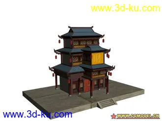 3D打印模型屋子的图片