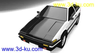 3D打印模型自己做的AE86的图片