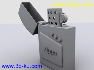 3D打印模型zippo打火机的图片