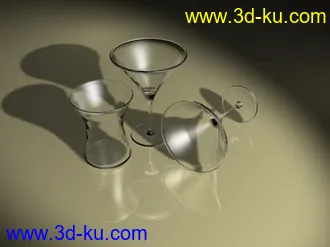 3D打印模型玻璃酒杯的图片