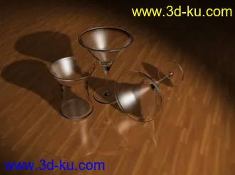 3D打印模型玻璃酒杯的图片