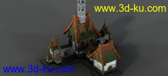 3D打印模型房子的图片