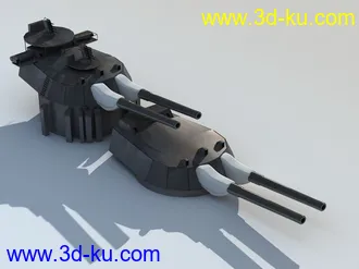 3D打印模型[原创]英国战列舰用主炮的图片