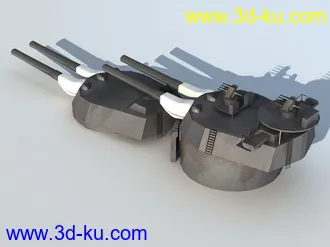 3D打印模型[原创]英国战列舰用主炮的图片