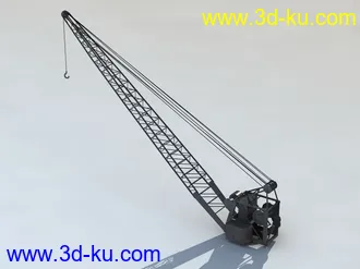 3D打印模型[原创]英国战列舰用起重机的图片