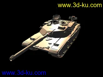 3D打印模型坦克 第一个玛雅作业的图片