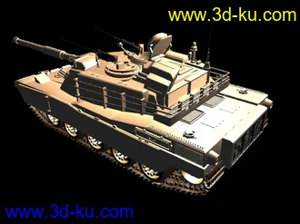 3D打印模型坦克 第一个玛雅作业的图片