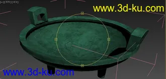 3D打印模型青铜三足食盘的图片