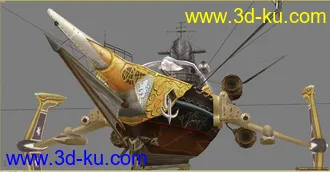 3D打印模型天空战记的图片